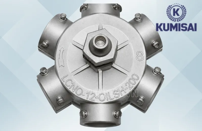 Đầu phun DN 168 có đường kính lớn