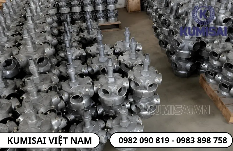 Kumisai Việt Nam phân phối chính hãng đầu phun DN 168 hợp kim nhôm