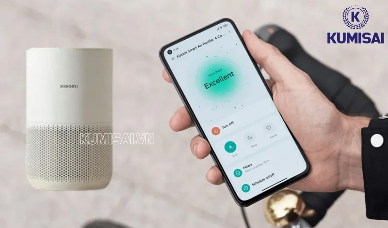 Tích hợp điều khiển từ xa qua app Mi Home trên điện thoại