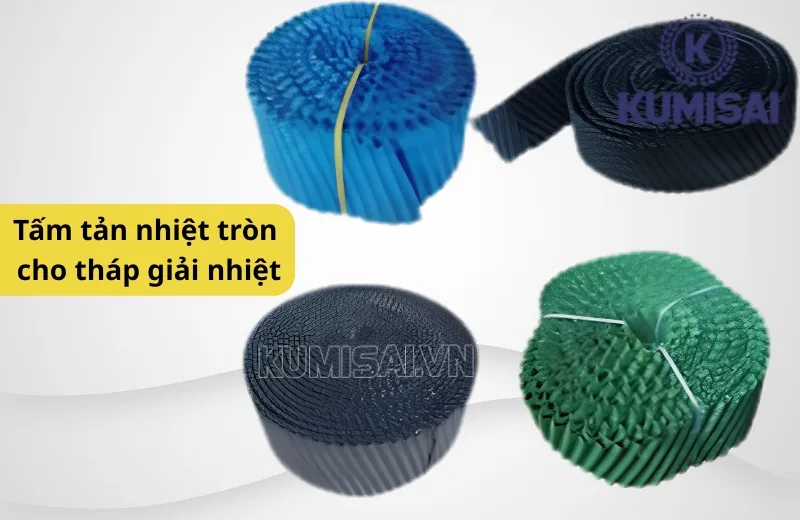 Tấm tản nhiệt tròn cho tháp giải nhiệt