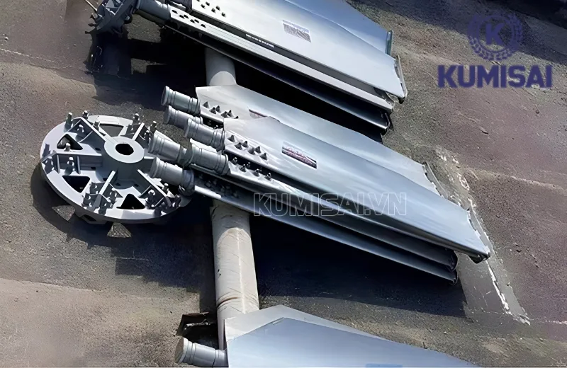 Cánh quạt D4800mm cấu thành từ hợp kim nhôm chất lượng cao