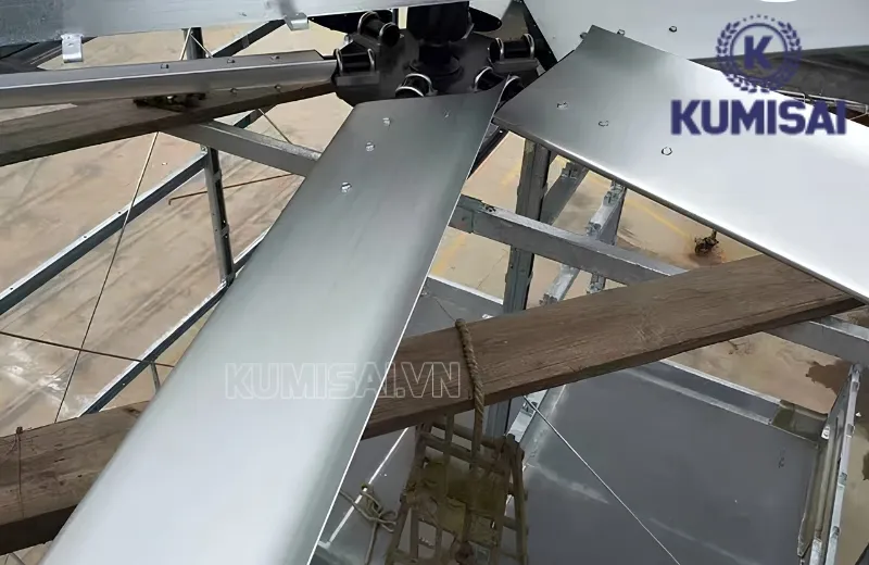 Sử dụng cánh quạt D4800mm đúng quy cách để phát huy tối đa công năng