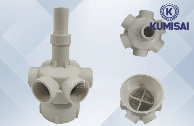 Đầu phun DN 90 có cấu tạo đơn giản