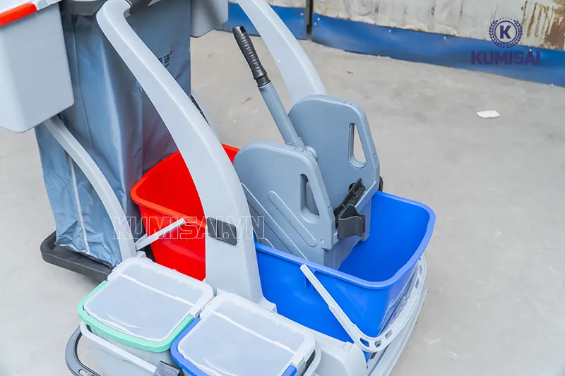 Xe vắt móp 2 xô