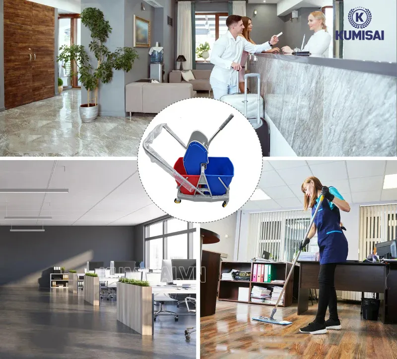 Tính ứng dụng cao của xe dọn vệ sinh Kumisai B045