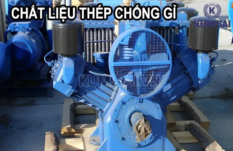 Vật liệu chế tạo đầu nén chủ yếu là thép chống gỉ Vật liệu chế tạo đầu nén chủ yếu là thép chống gỉ