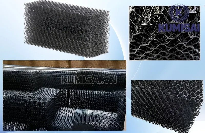 Tấm tản nhiệt KMS-09 sở hữu kết cấu chắc chắn