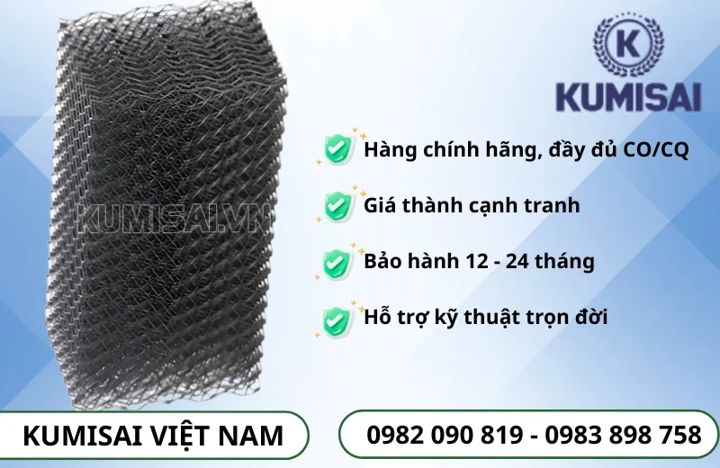 Kumisai Việt Nam phân phối chính hãng tấm tản nhiệt KMS-09 giá rẻ