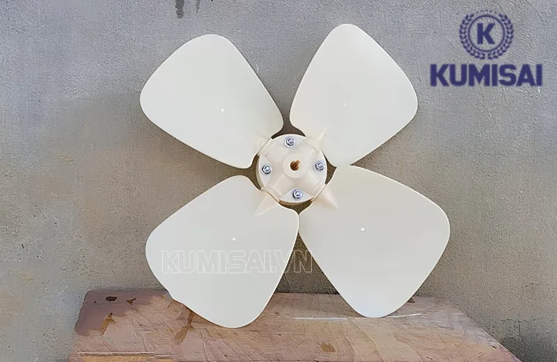Tổng thể thiết kế cánh quạt D635mm cho tháp làm mát Tổng thể thiết kế cánh quạt D635mm cho tháp làm mát