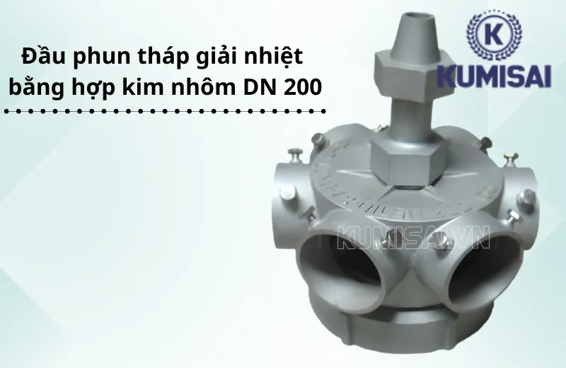 Đầu phun tháp giải nhiệt bằng hợp kim nhôm DN 200 Đầu phun tháp giải nhiệt bằng hợp kim nhôm DN 200