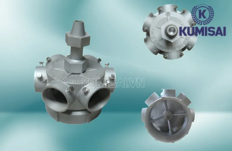 Đầu phun DN 200 có 6 lỗ chia nước Đầu phun DN 200 có 6 lỗ chia nước