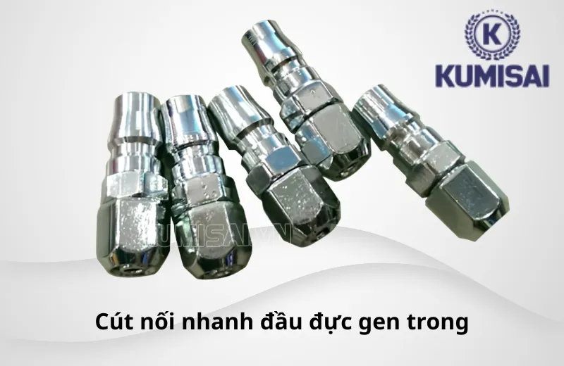 Cút nối nhanh đầu đực gen trong cho máy nén khí Cút nối nhanh đầu đực gen trong cho máy nén khí