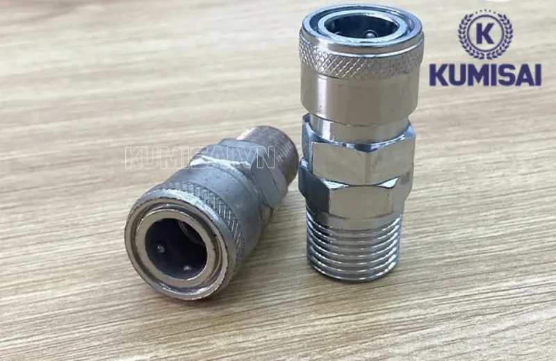 Cút nối nhanh đầu cái gen ngoài nhỏ kết nối chắc chắn, không dễ tuột Cút nối nhanh đầu cái gen ngoài nhỏ kết nối chắc chắn, không dễ tuột