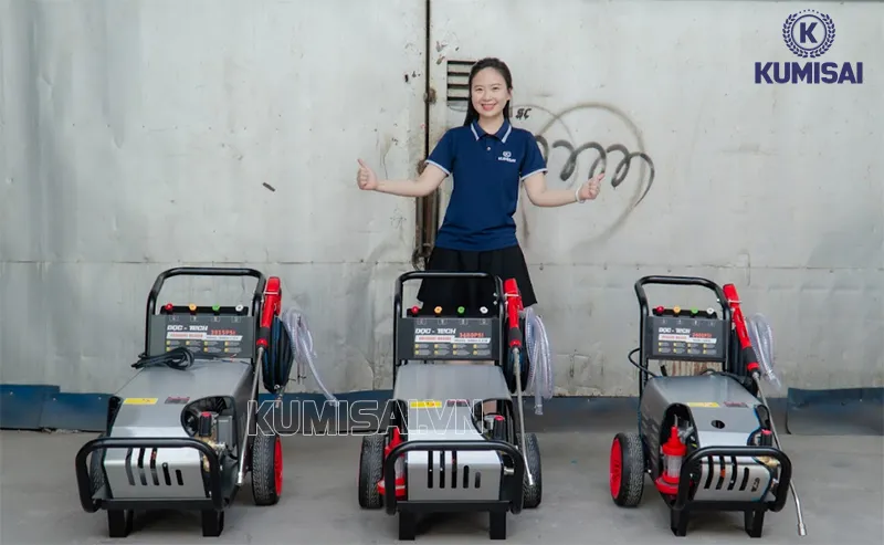 Máy rửa xe DQC - TECH – Mạnh mẽ, bền bỉ, tiết kiệm chi phí