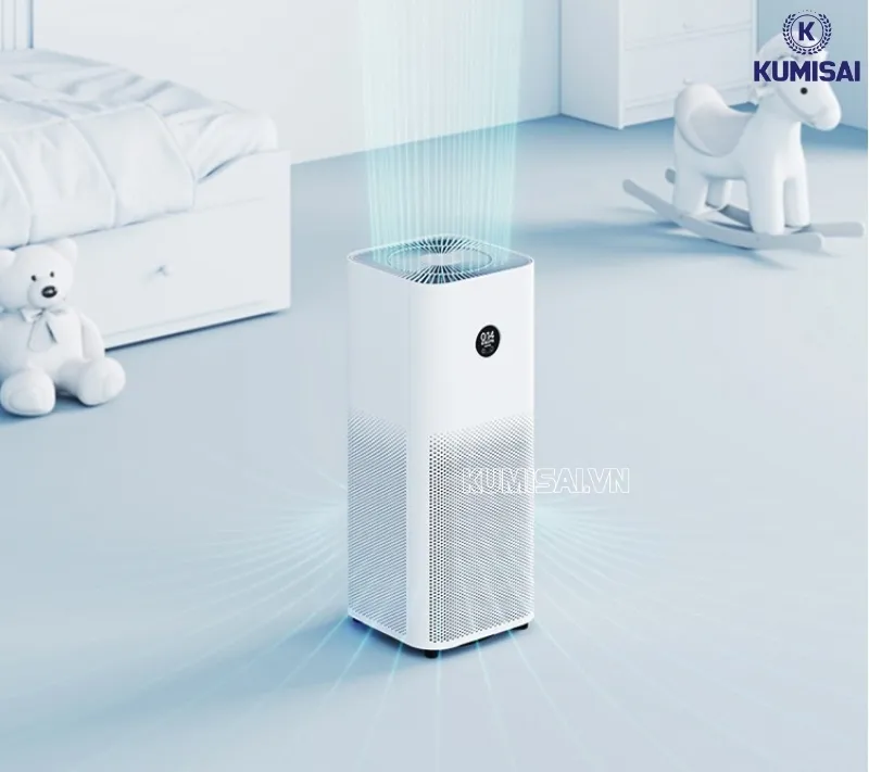 Lọc không khí hiệu quả với chỉ số CADR hạt đạt 500 m³/h