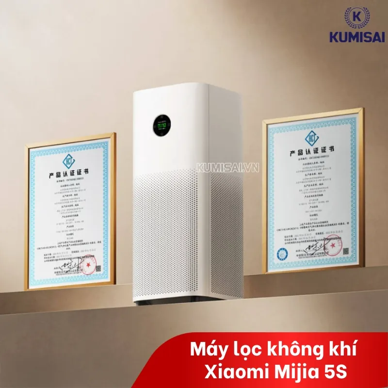 Máy lọc không khí Xiaomi Mijia 5S - Bảo vệ toàn diện sức khỏe gia đình Máy lọc không khí Xiaomi Mijia 5S - Bảo vệ toàn diện sức khỏe gia đình