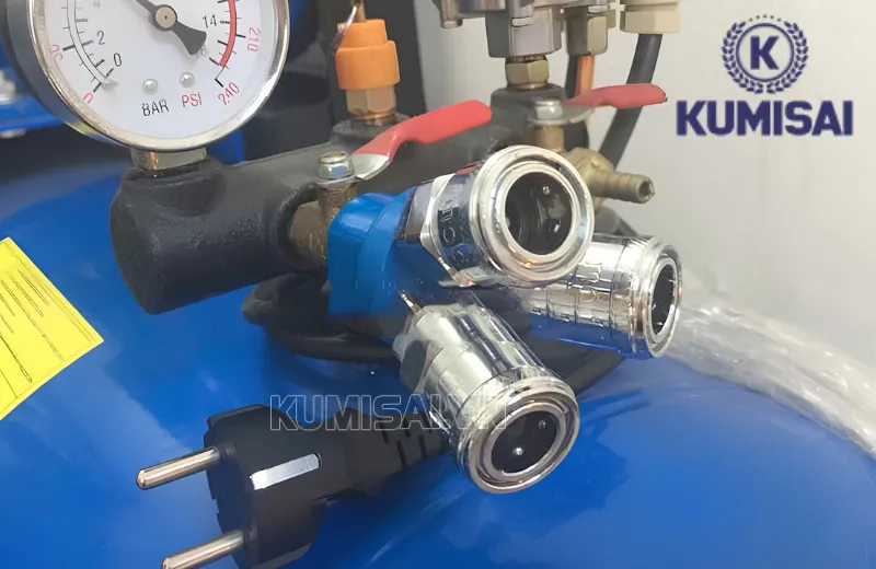 Đầu nối hơi máy nén khí có nguyên lý vận hành đơn giản nhưng hiệu quả Đầu nối hơi máy nén khí có nguyên lý vận hành đơn giản nhưng hiệu quả