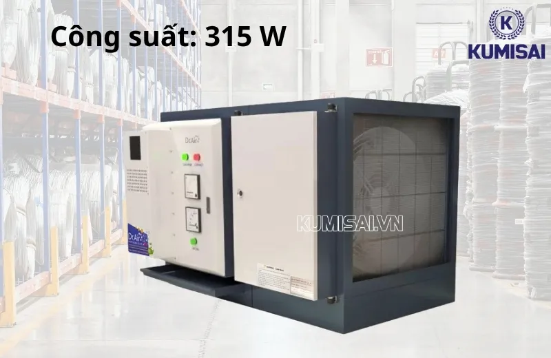 Máy vận hành với công suất thấp, không tiêu hao nhiều điện năng Máy vận hành với công suất thấp, không tiêu hao nhiều điện năng