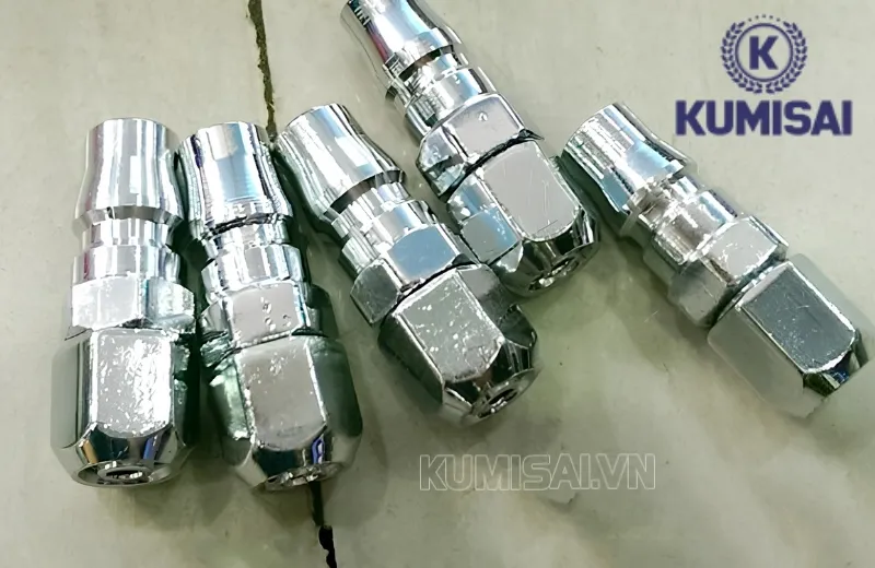 Cút nối nhanh đầu đực xoắn duy trì kết nối ổn định Cút nối nhanh đầu đực xoắn duy trì kết nối ổn định