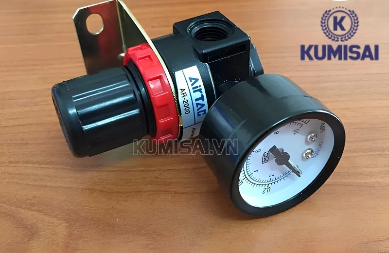 Van chỉnh áp suất khí nén kiểm soát chính xác lượng khí nén đầu ra