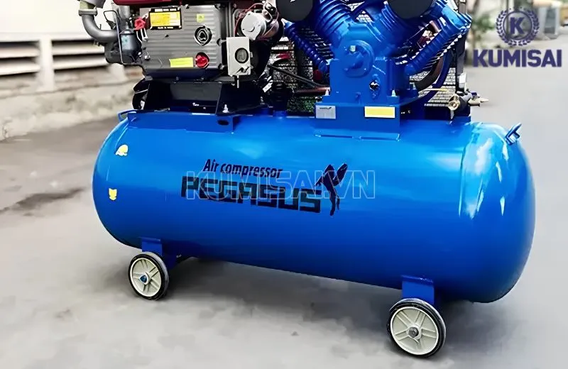 Bình chứa 500 lít của máy
