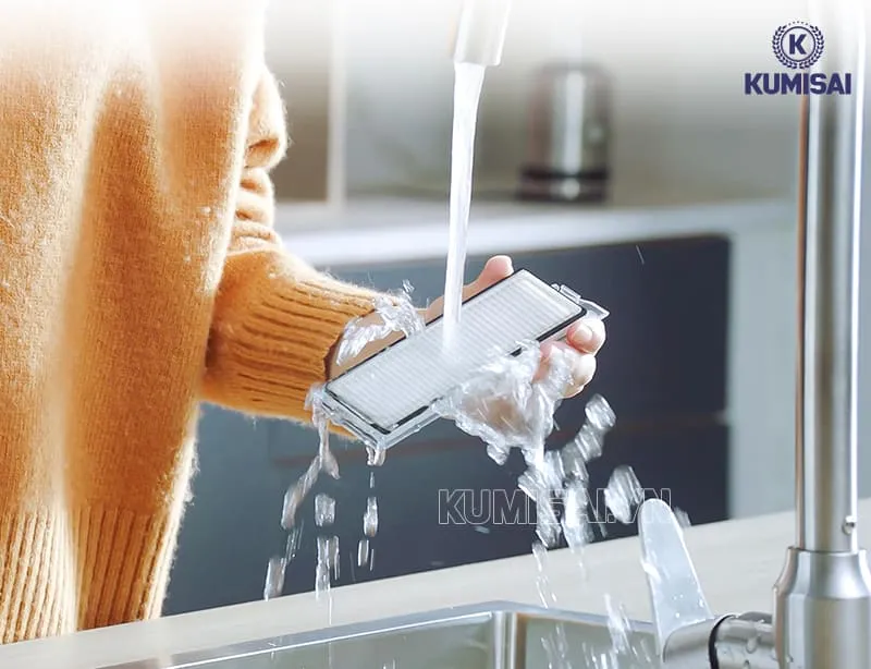 Bộ lọc HEPA có thể vệ sinh bằng nước được không?