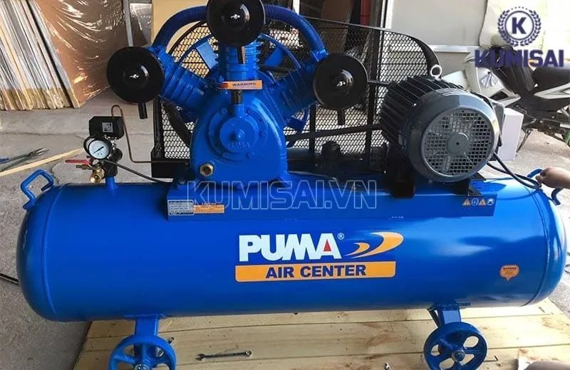 Chú ý lắp đầu nén vào máy nén khí đúng cách