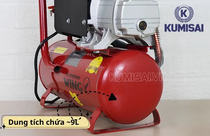 Dung tích chứa 9L đủ dùng Dung tích chứa 9L đủ dùng