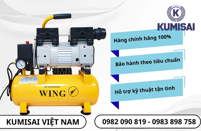 Kumisai cung cấp máy nén khí Wing TW-OF550-9L chính hãng, giá rẻ Kumisai cung cấp máy nén khí Wing TW-OF550-9L chính hãng, giá rẻ