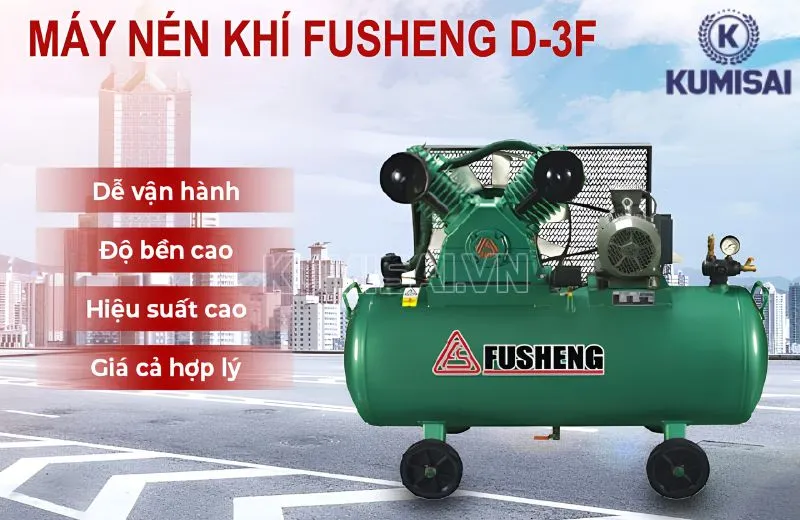 Máy nén khí piston Fusheng D-3F Máy nén khí piston Fusheng D-3F