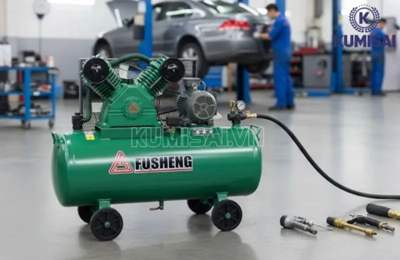 Đầu nén 2 xi lanh của máy bơm hơi nhanh Đầu nén 2 xi lanh của máy bơm hơi nhanh
