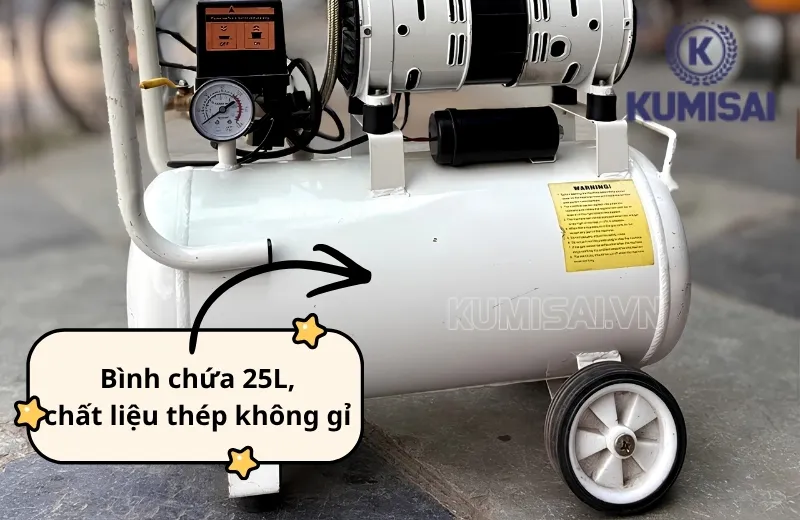 Wing TW-OF550-25L có sức chứa lớn khoảng 25L
