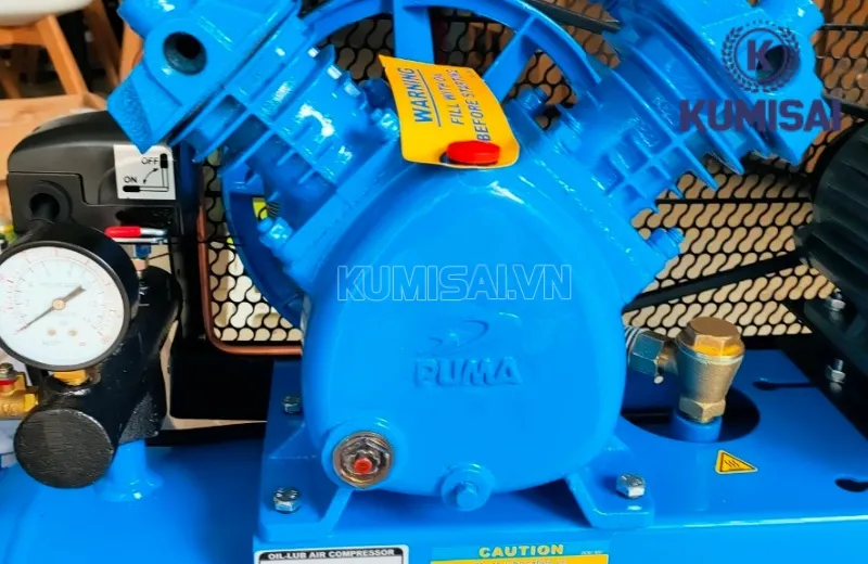 Đầu máy nén khí Puma PX0260 đạt lưu lượng khí 105L/phút Đầu máy nén khí Puma PX0260 đạt lưu lượng khí 105L/phút