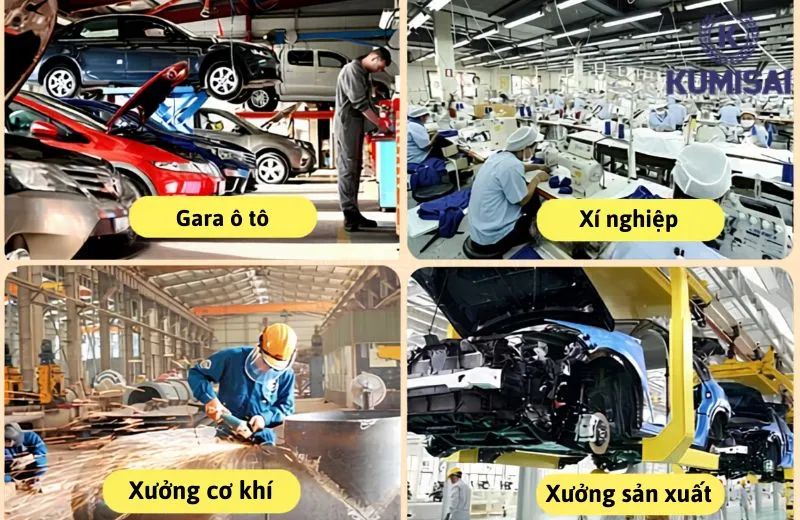 Sản phẩm phục vụ đa nhu cầu khí nén trong thực tế
