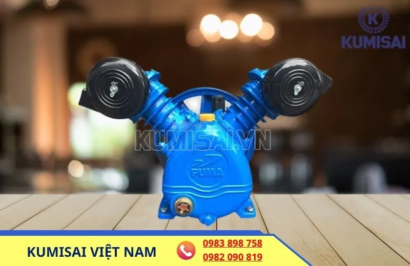 Mua đầu nén khí Puma Đài Loan PK2100 (2HP) giá tốt tại Kumisai