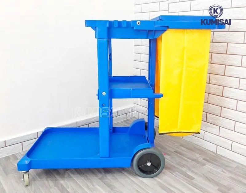 Xe dọn vệ sinh khách sạn chữ L Xe dọn vệ sinh khách sạn chữ L