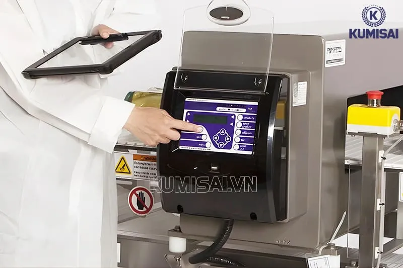 Cài đặt hoạt động - Hướng dẫn sử dụng máy dò kim loại băng tải