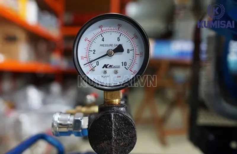 Chỉ cài đặt thông số áp suất trong ngưỡng cho phép