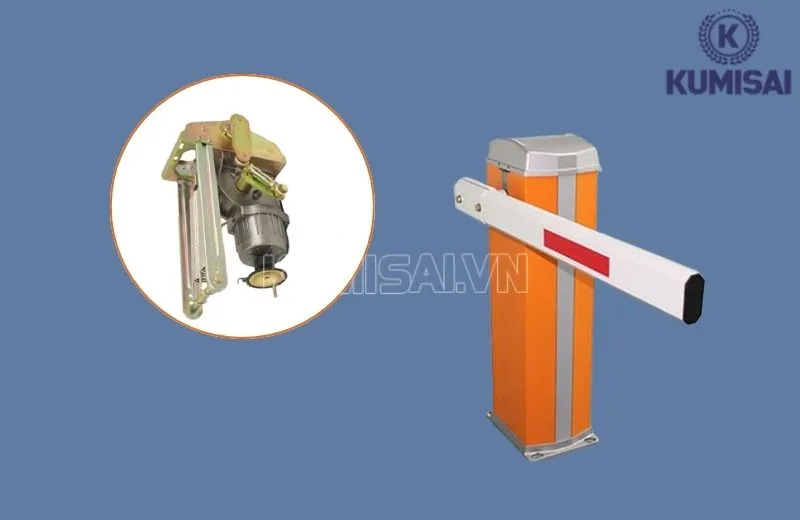 Mô tơ điện trong barie hoạt động mạnh mẽ Mô tơ điện trong barie hoạt động mạnh mẽ