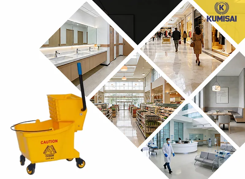 Những môi trường phù hợp để sử dụng xe dọn vệ sinh Kumisai Những môi trường phù hợp để sử dụng xe dọn vệ sinh Kumisai