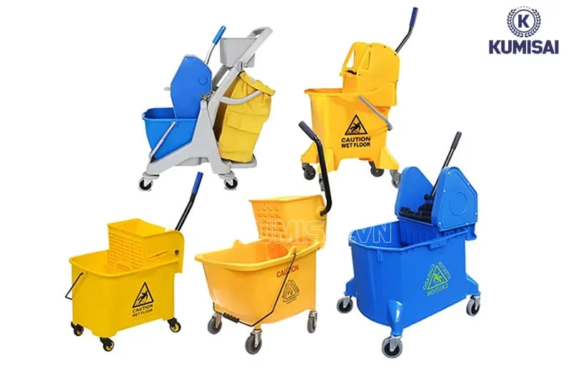 Tìm hiểu về xe đẩy vệ sinh 1 tầng