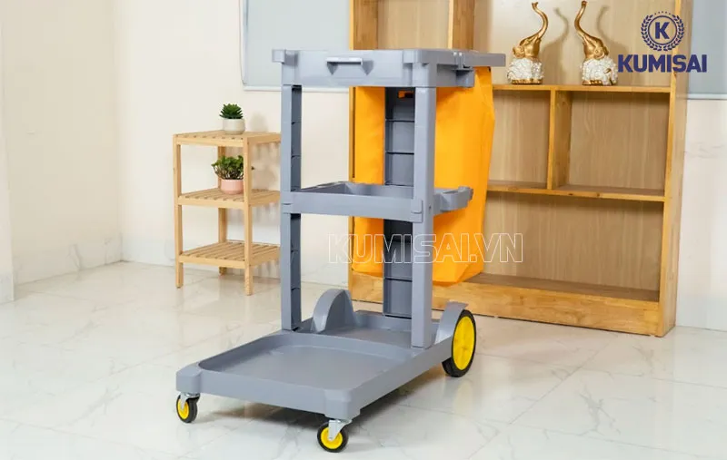 Loại xe đẩy dọn vệ sinh đa năng Loại xe đẩy dọn vệ sinh đa năng