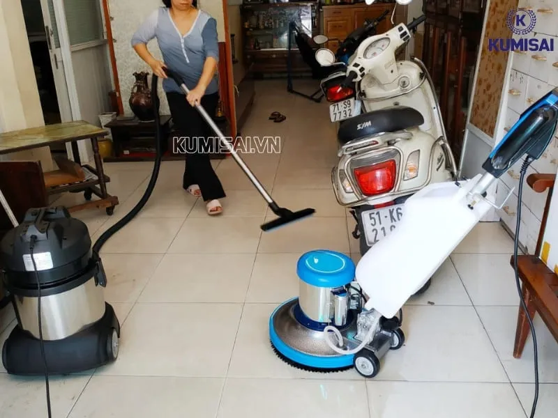 Ứng dụng của máy chà sàn Clean Tech trong thực tế 