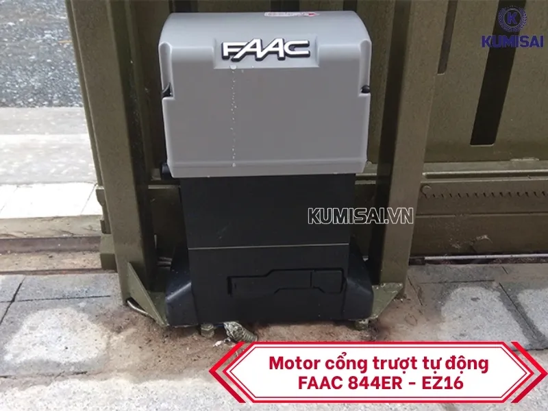 Tìm hiểu về motor cổng trượt tự động FAAC 844ER - EZ16 Tìm hiểu về motor cổng trượt tự động FAAC 844ER - EZ16