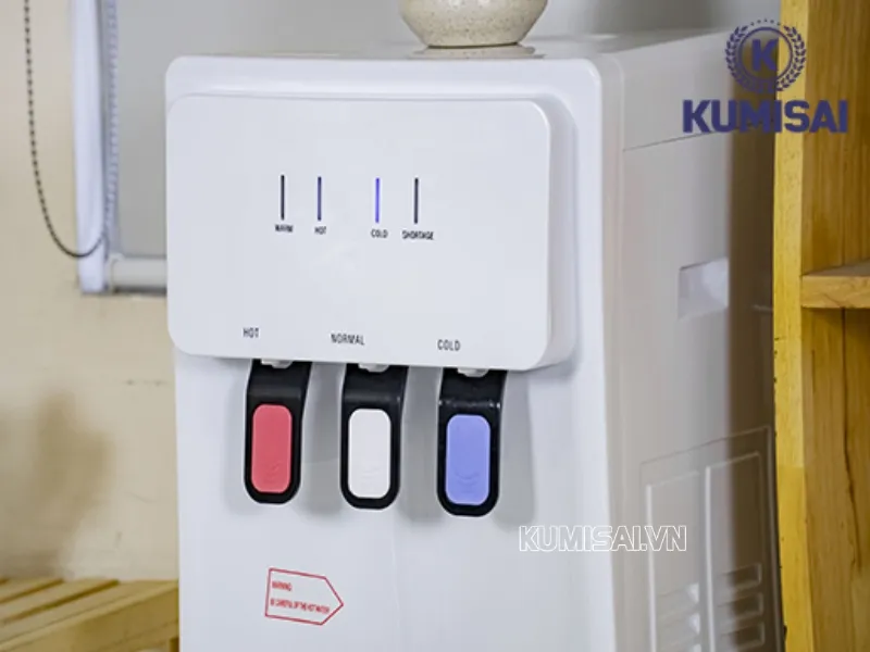 Kumisai KMS X6 trang bị 3 vòi nóng, lạnh, nguội Kumisai KMS X6 trang bị 3 vòi nóng, lạnh, nguội