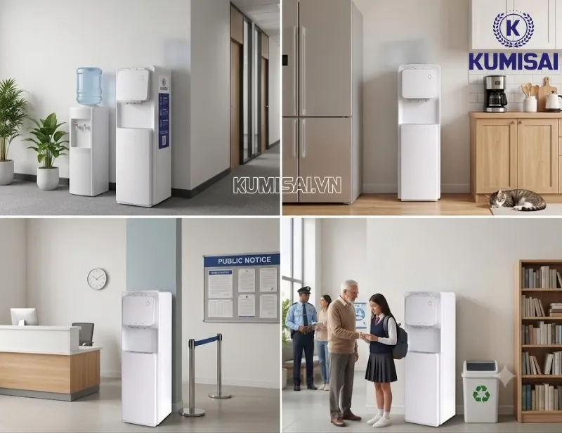Cây nước Kumisai KMS19 được sử dụng rất phổ biến hiện nay Cây nước Kumisai KMS19 được sử dụng rất phổ biến hiện nay