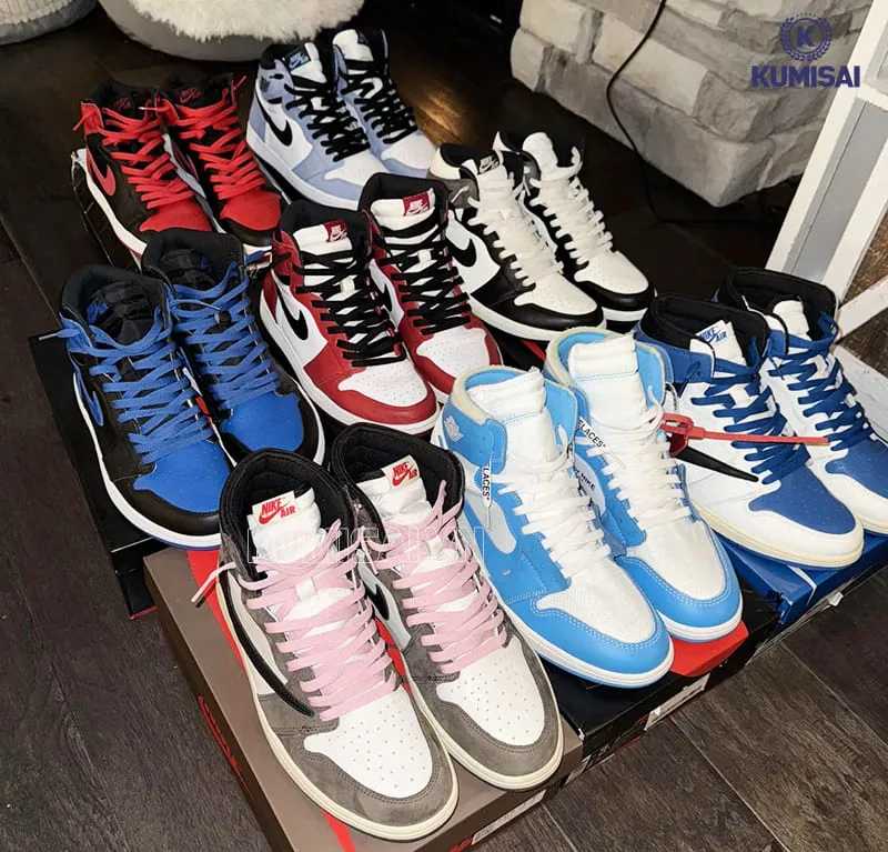 Các phiên bản chất liệu giày Jordan 1 Các phiên bản chất liệu giày Jordan 1