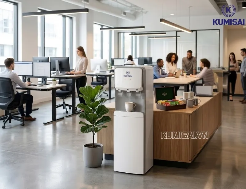 Cây nước Kumisai KMS18 có thiết kế hiện đại Cây nước Kumisai KMS18 có thiết kế hiện đại
