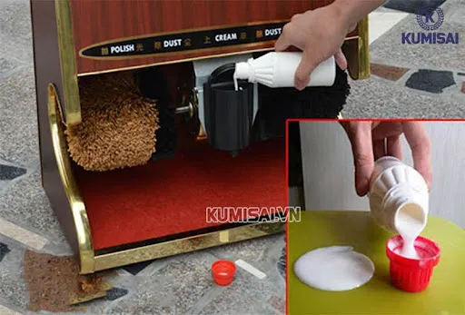 Cách đổ xi vào máy đánh giày trong 3 phút AN TOÀN