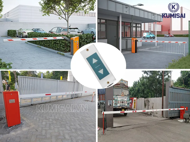 Khi nào cần lắp nút bấm nối dài cho barrier?